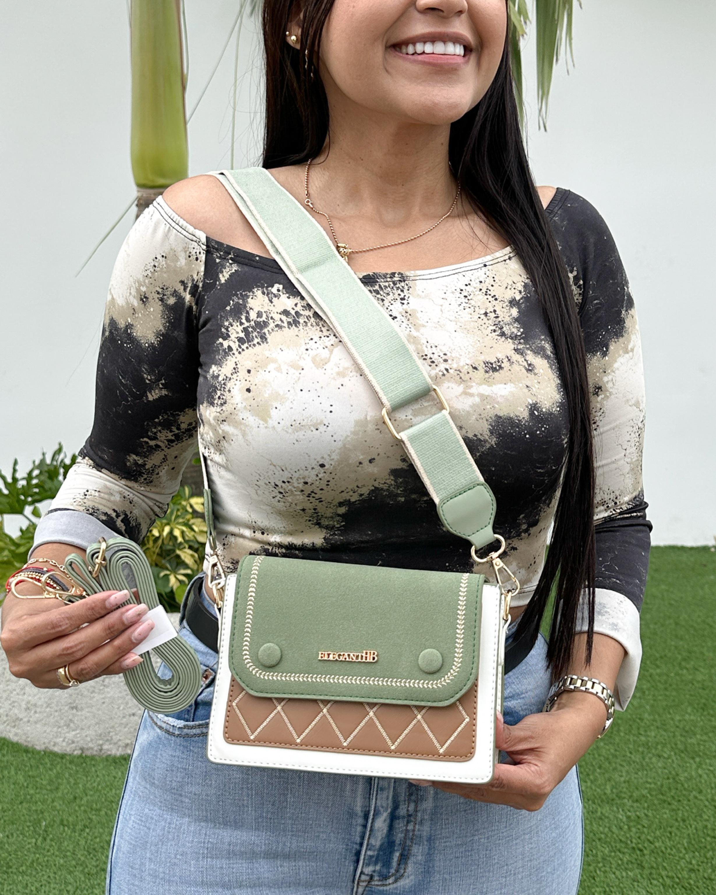 BOLSO PARA DAMA CELESTE