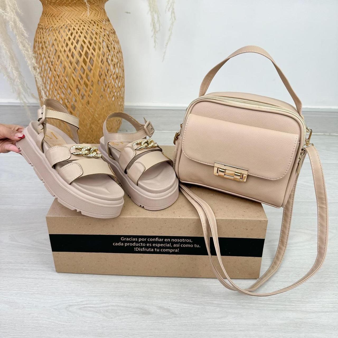 COMBO SANDALIA DANNA + BOLSO